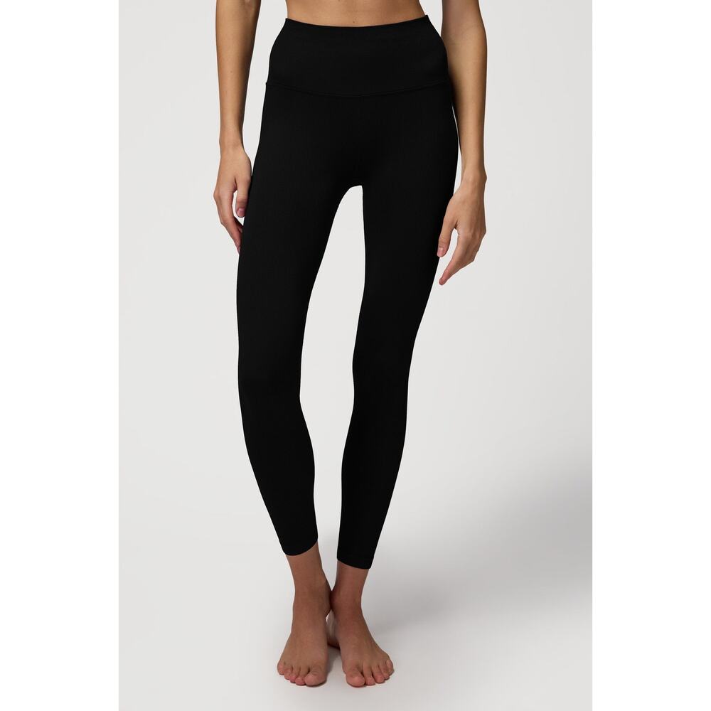 Spiritual Gangster Size M/L Black Love Sculpt Leggings 7/8 Seamless L6-1